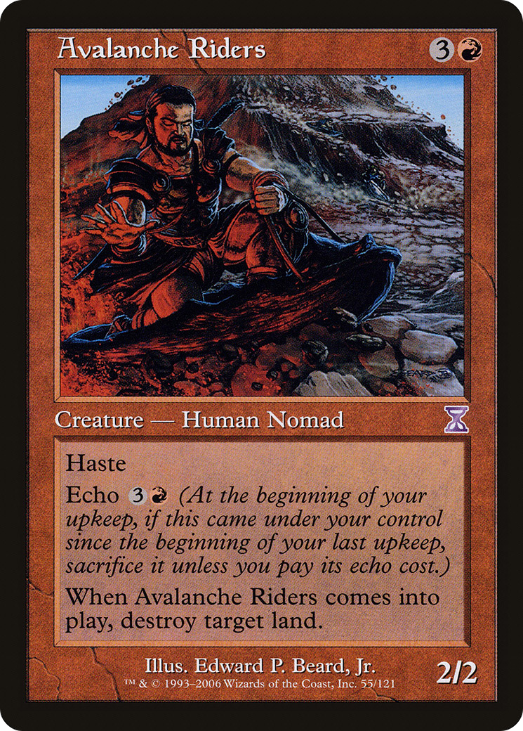 Avalanche Riders (TSB-055)  - Time Spiral Timeshifted