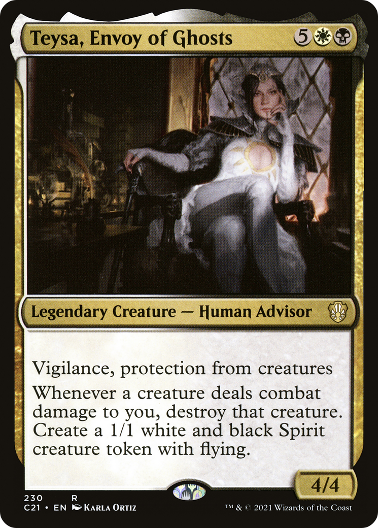 Teysa, Envoy of Ghosts (C21-230)  - Commander 2021