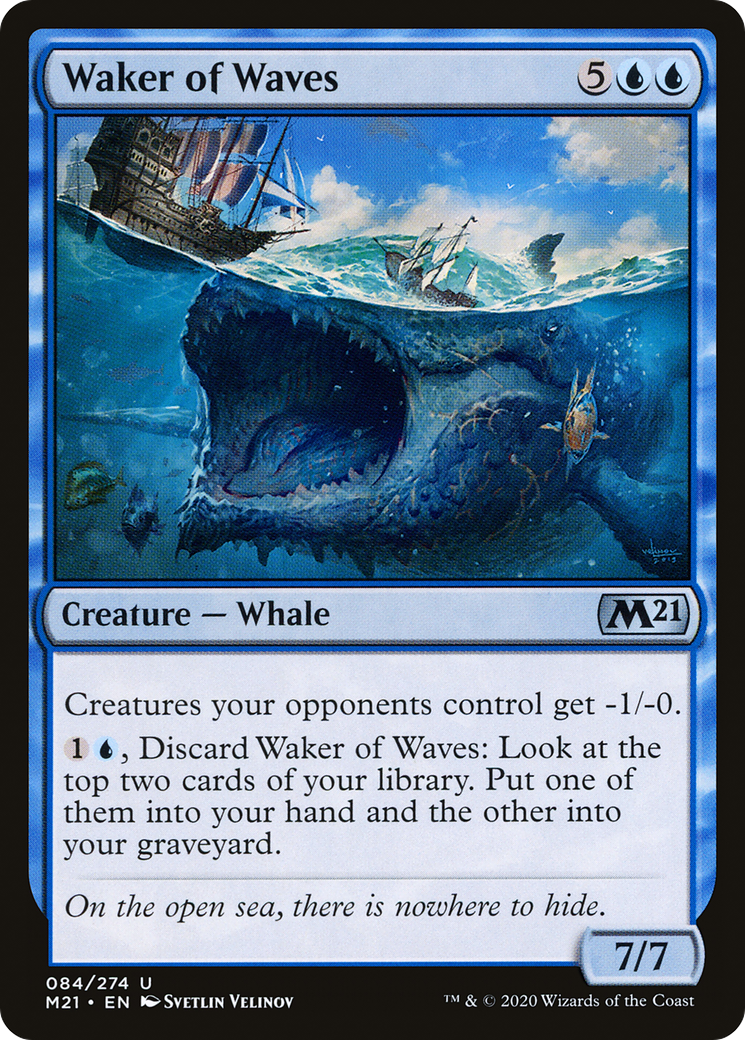 Waker of Waves (M21-084)  - Core Set 2021