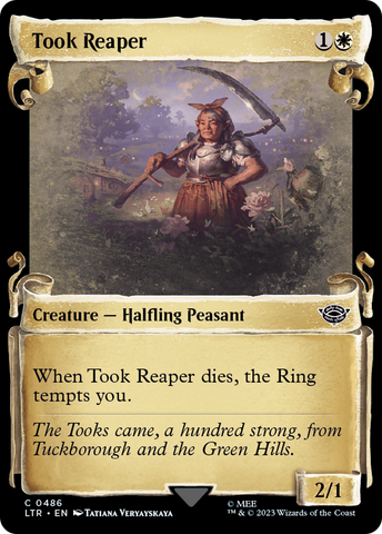 Took Reaper (Showcase Scrolls) (LTR-486)  Foil - The Lord of the Rings: Tales of Middle-earth: (Showcase)