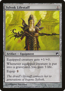 Sylvok Lifestaff (SOM-209)  Foil - Scars of Mirrodin