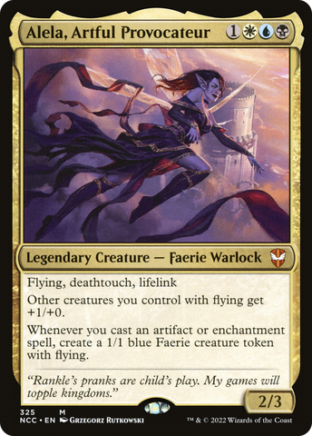 Alela, Artful Provocateur (NCC-325)  - New Capenna Commander