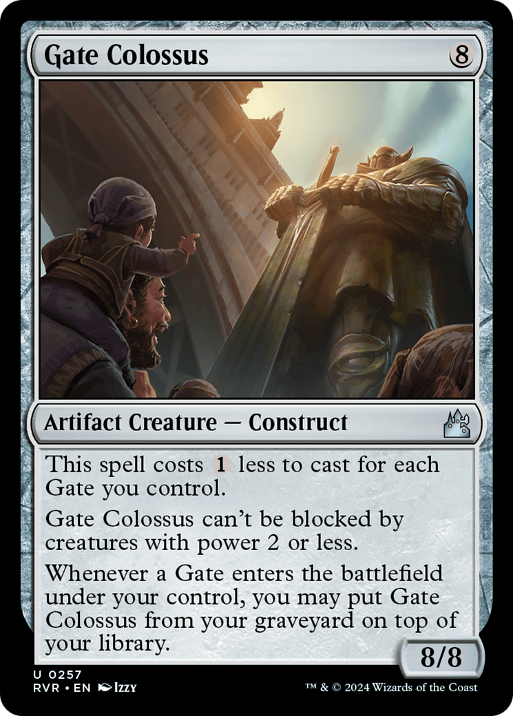 Gate Colossus (RVR-257)  Foil - Ravnica Remastered
