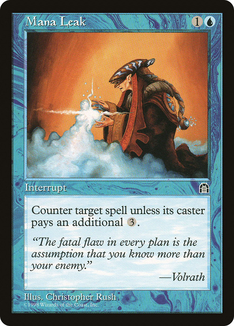 Mana Leak (STH-)  - Stronghold