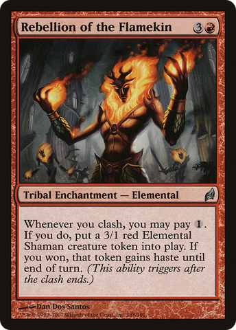 Rebellion of the Flamekin (LRW-188)  - Lorwyn