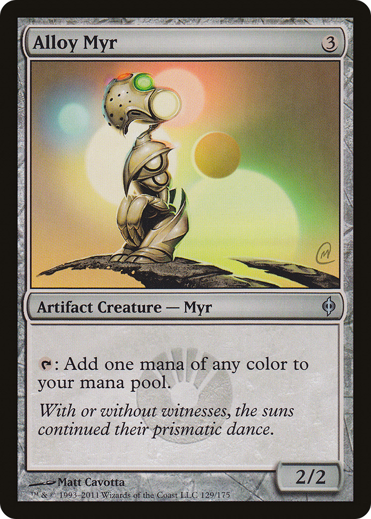 Alloy Myr (NPH-129)  - New Phyrexia