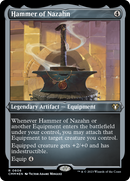 Hammer of Nazahn (CMM-606)  Etched Foil - Commander Masters
