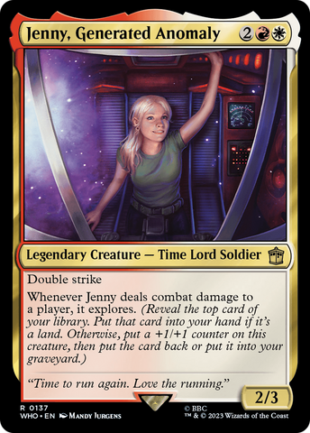 Jenny, Generated Anomaly (WHO-137)  - Doctor Who