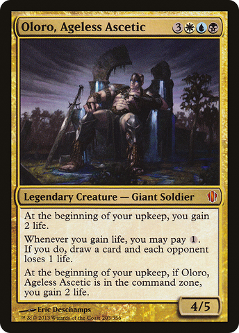 Oloro, Ageless Ascetic (C13-203)  - Commander 2013