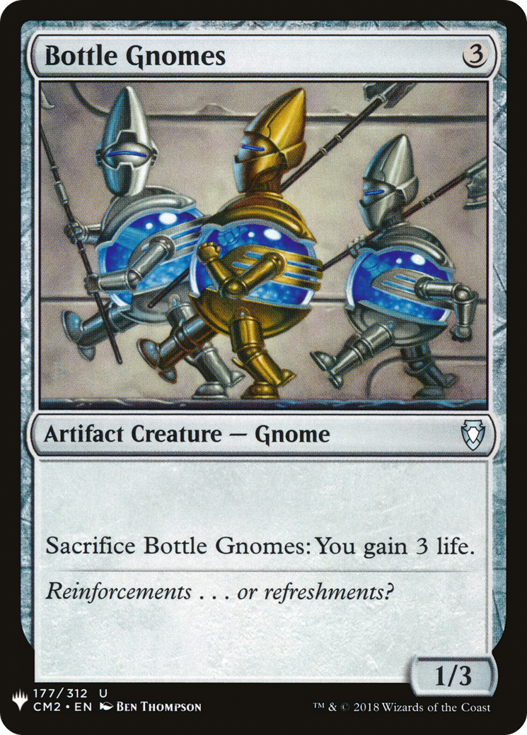 Bottle Gnomes (CM2) (LIST-CM2-177)  - The List