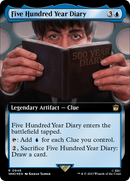 Five Hundred Year Diary (Extended Art) (Surge Foil) (WHO-948)  Foil - Doctor Who: (Extended Art)