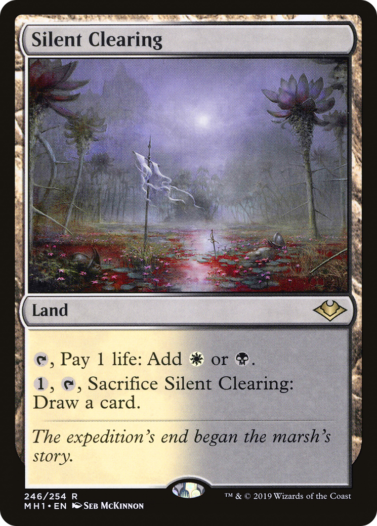 Silent Clearing (MH1-246)  Foil - Modern Horizons