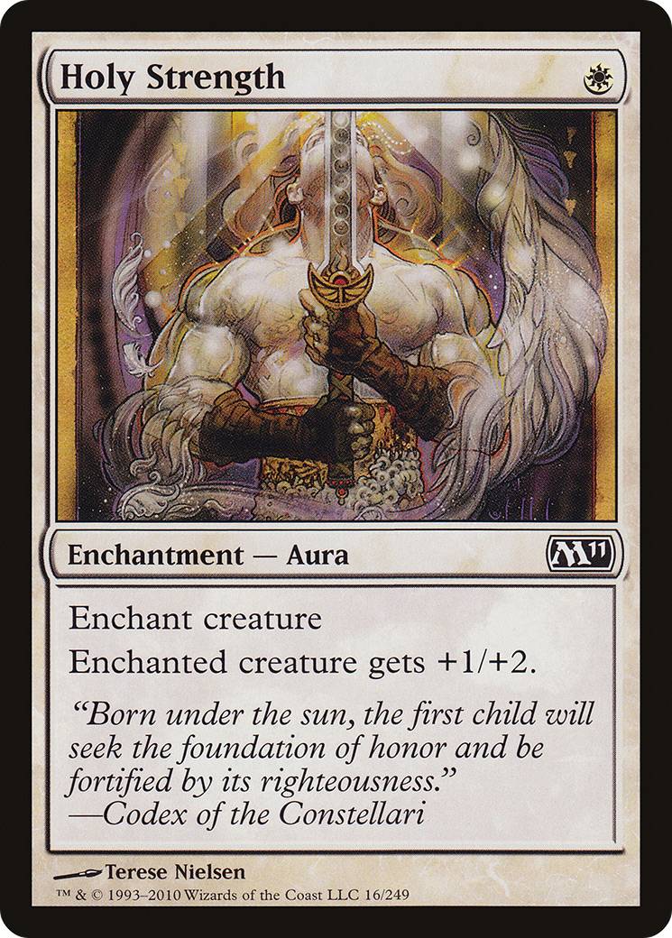 Holy Strength (M11-016)  Foil - Magic 2011