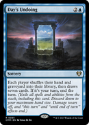 Day's Undoing (CMM-085)  Foil - Commander Masters