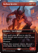 Bedlam Reveler (Borderless) (INR-312) - Innistrad Remastered (Borderless) Foil