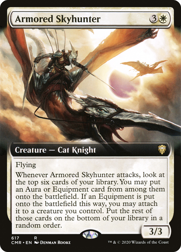 Armored Skyhunter (Extended Art) (CMR-617)  - Commander Legends: (Extended Art)