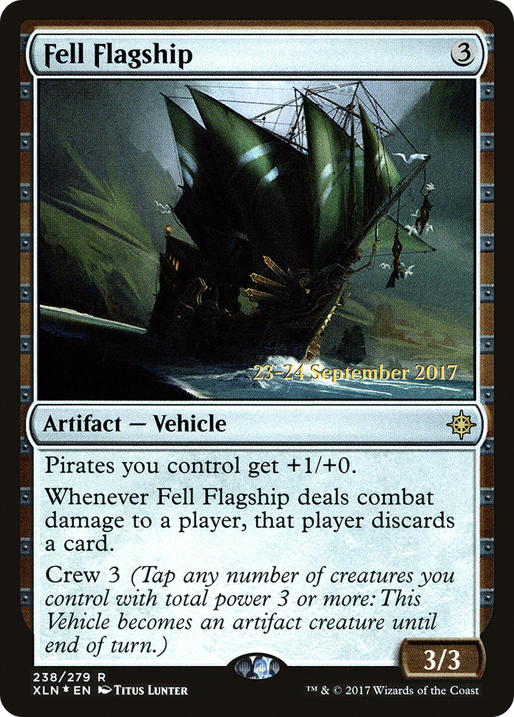 Fell Flagship (PRE-238)  Foil - Ixalan Promos