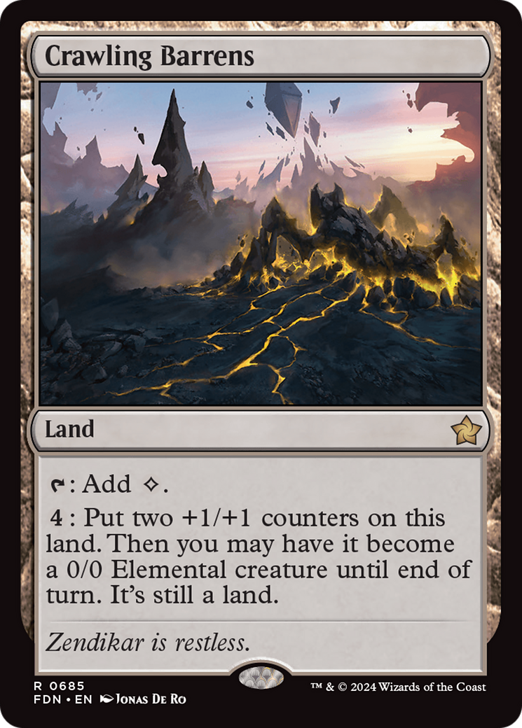 Crawling Barrens (FDN-685)  - Foundations