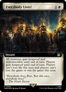 Everybody Lives! (Extended Art) (Surge Foil) (WHO-929)  Foil - Doctor Who: (Extended Art)