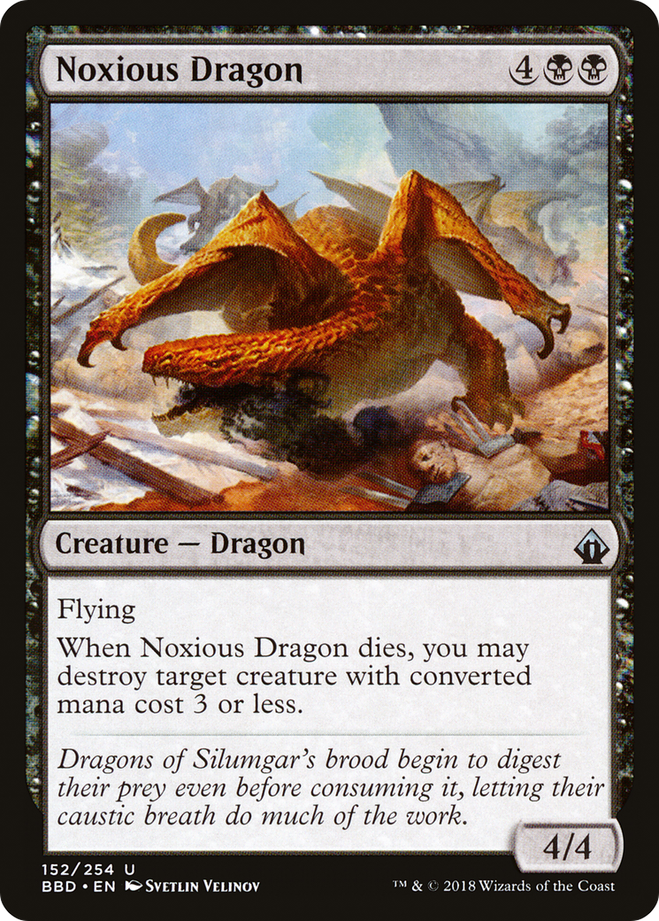 Noxious Dragon (BBD-152)  Foil - Battlebond