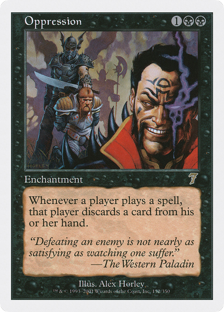 Oppression (7ED-152) - Seventh Edition