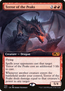 Terror of the Peaks (Extended Art) (M21-369)  Foil - Core Set 2021: (Extended Art)