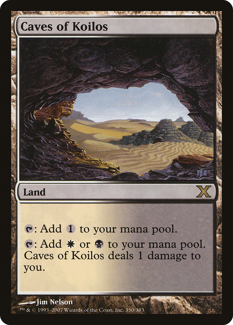 Caves of Koilos (10E-350)  Foil - Tenth Edition
