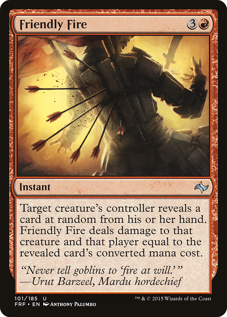 Friendly Fire (FRF-101)  - Fate Reforged
