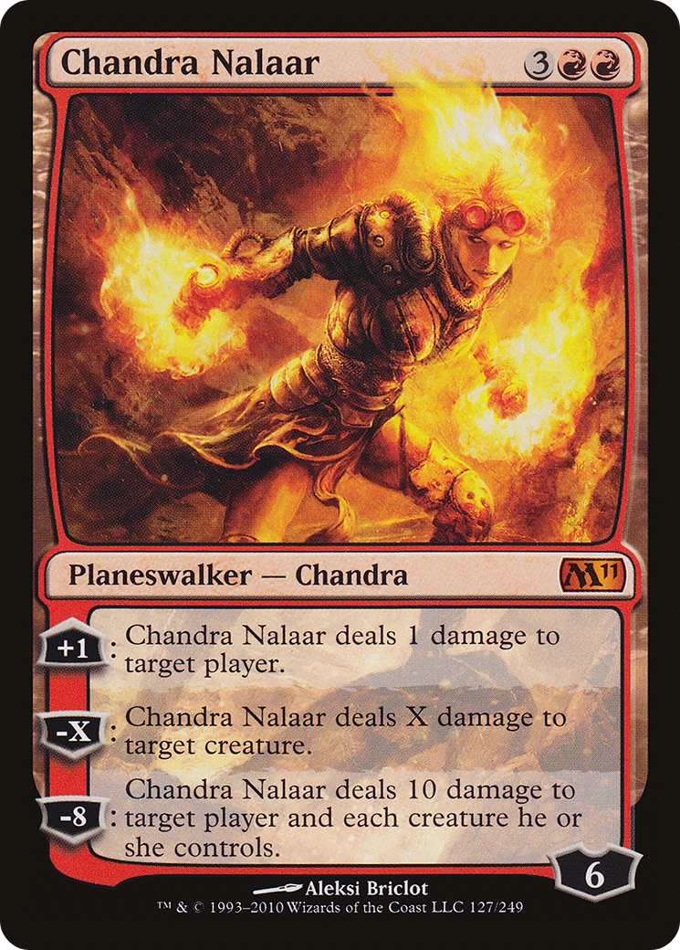 Chandra Nalaar (M11-127)  Foil - Magic 2011