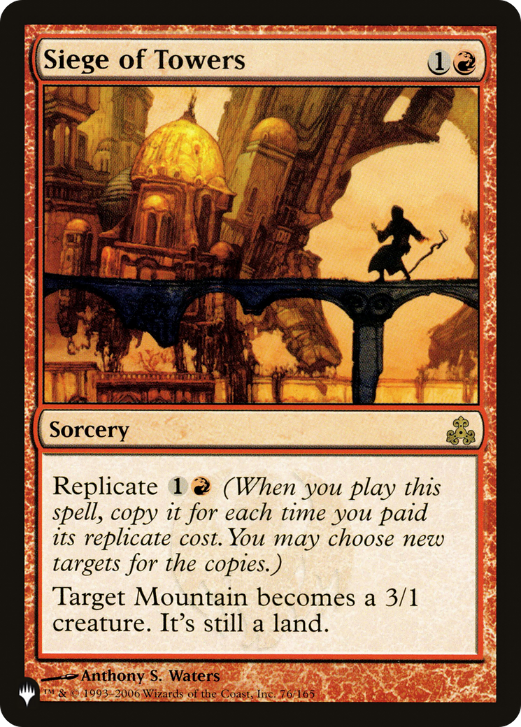 Siege of Towers (LIST-GPT-76)  - The List