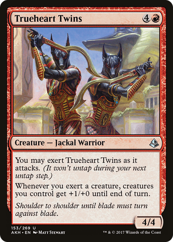 Trueheart Twins (AKH-153)  Foil - Amonkhet