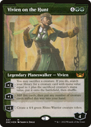 Vivien on the Hunt (Showcase) (Foil Etched) (SNC-447)  Foil - Streets of New Capenna: (Showcase)