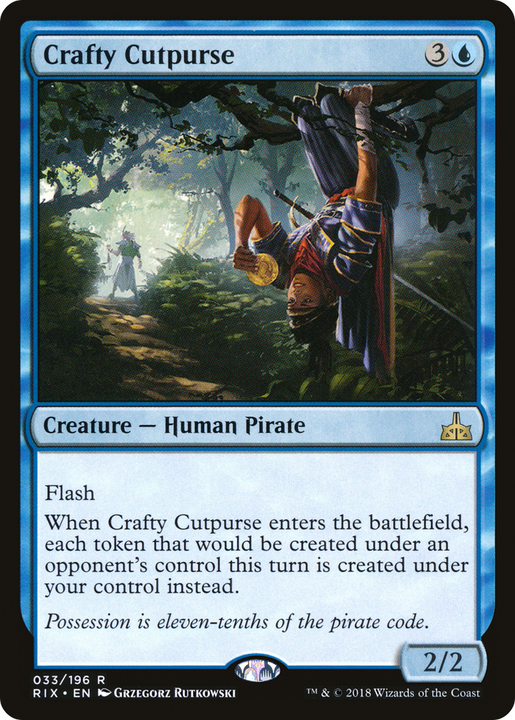 Crafty Cutpurse (RIX-033)  - Rivals of Ixalan