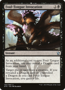 Foul-Tongue Invocation (DTK-102)  Foil - Dragons of Tarkir