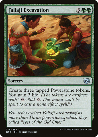 Fallaji Excavation (BRO-178)  - The Brothers' War