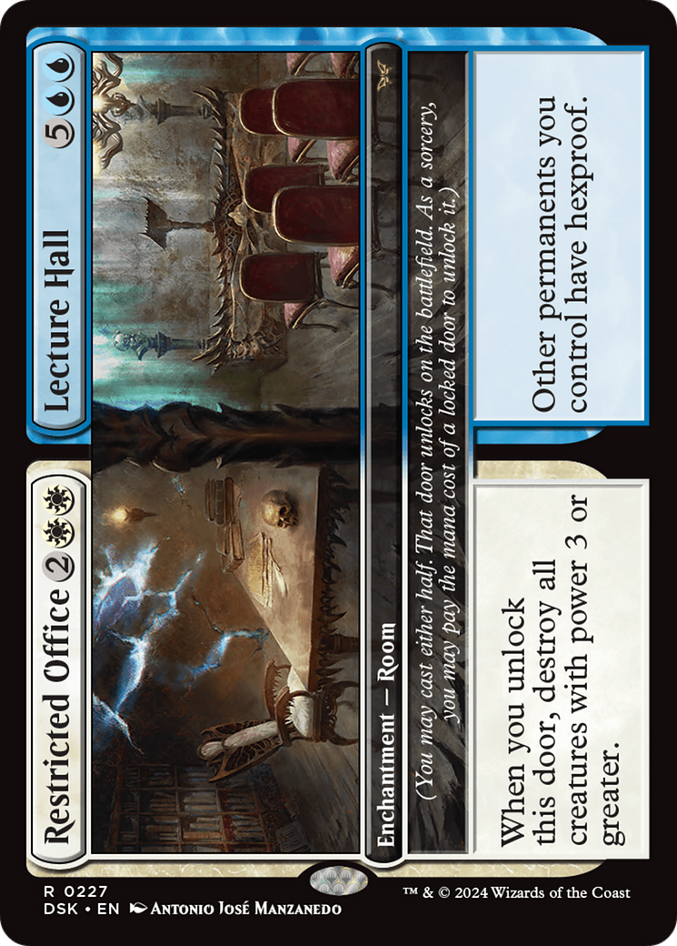 Restricted Office // Lecture Hall (DSK-227)  - Duskmourn: House of Horror