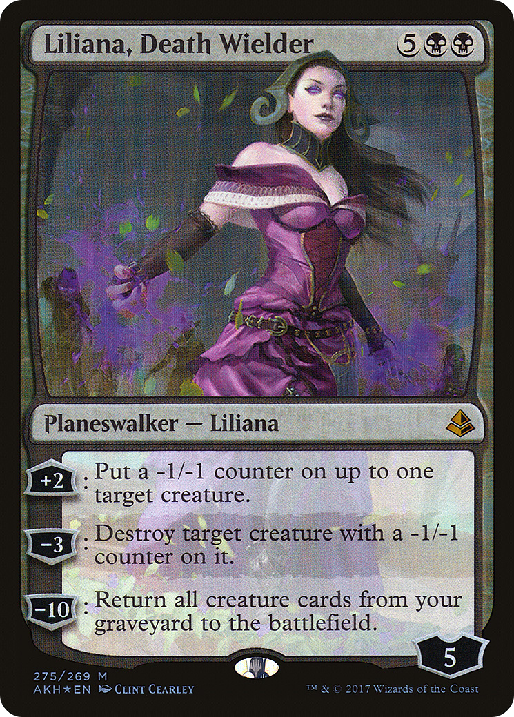 Liliana, Death Wielder (AKH-275)  Foil - Amonkhet