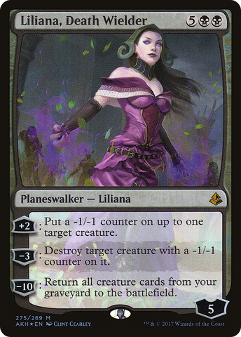 Liliana, Death Wielder (AKH-275)  Foil - Amonkhet