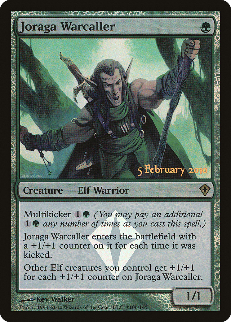 Joraga Warcaller (LARP-106★) - Worldwake Promos Foil