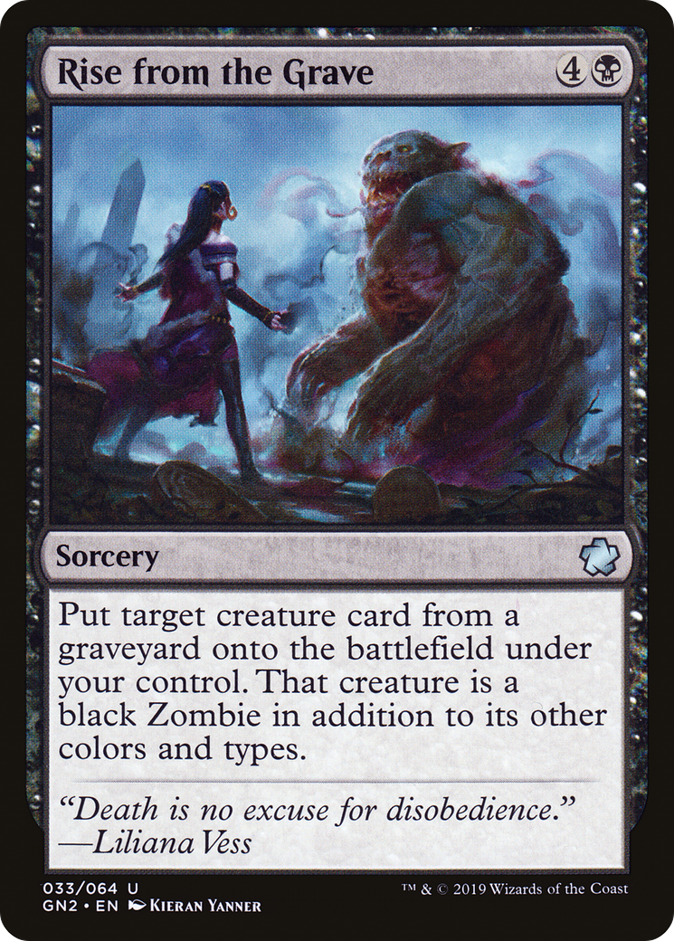 Rise from the Grave (GN2-033)  - Game Night 2019