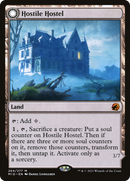 Hostile Hostel (MID-264)  - Innistrad: Midnight Hunt: (Double Faced Transform)