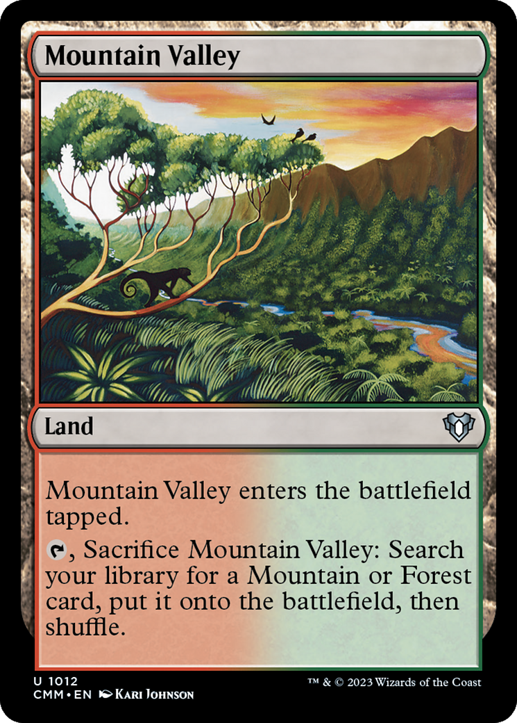Mountain Valley (CMM-1012)  - Commander Masters