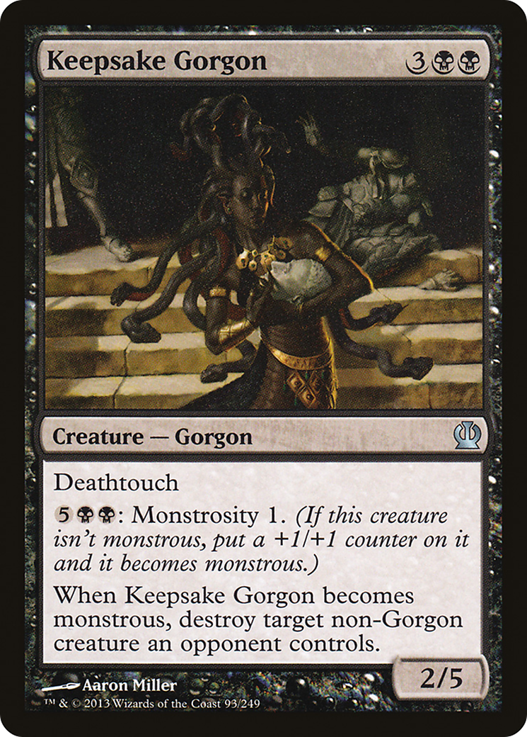 Keepsake Gorgon (THS-093)  - Theros