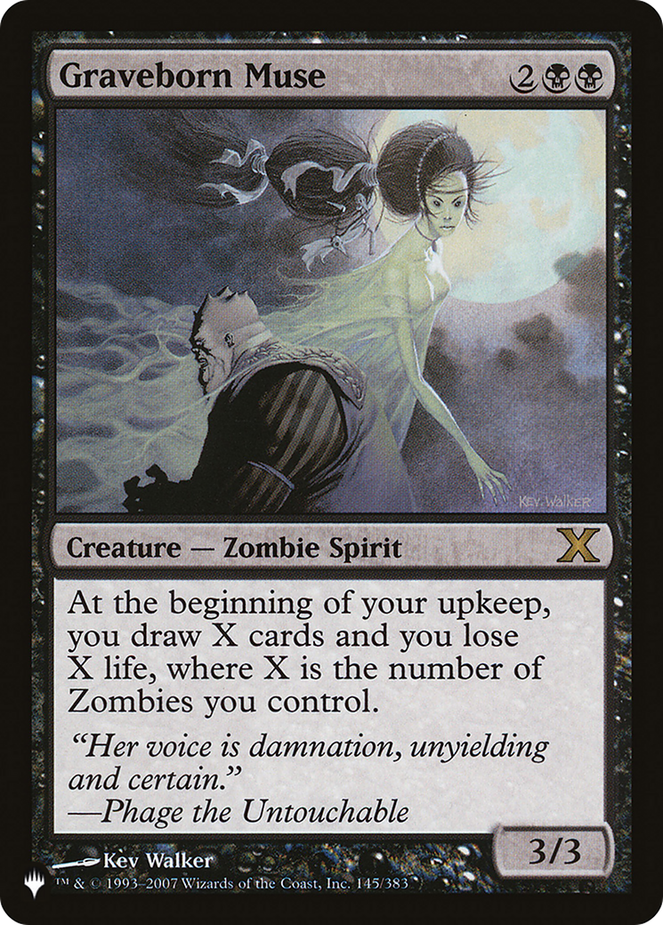 Graveborn Muse (LIST-145/383)  - The List