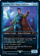 Simon, Wild Magic Sorcerer (SLD-1238) - Secret Lair Drop / Simon, Wild Magic Sorcerer Foil