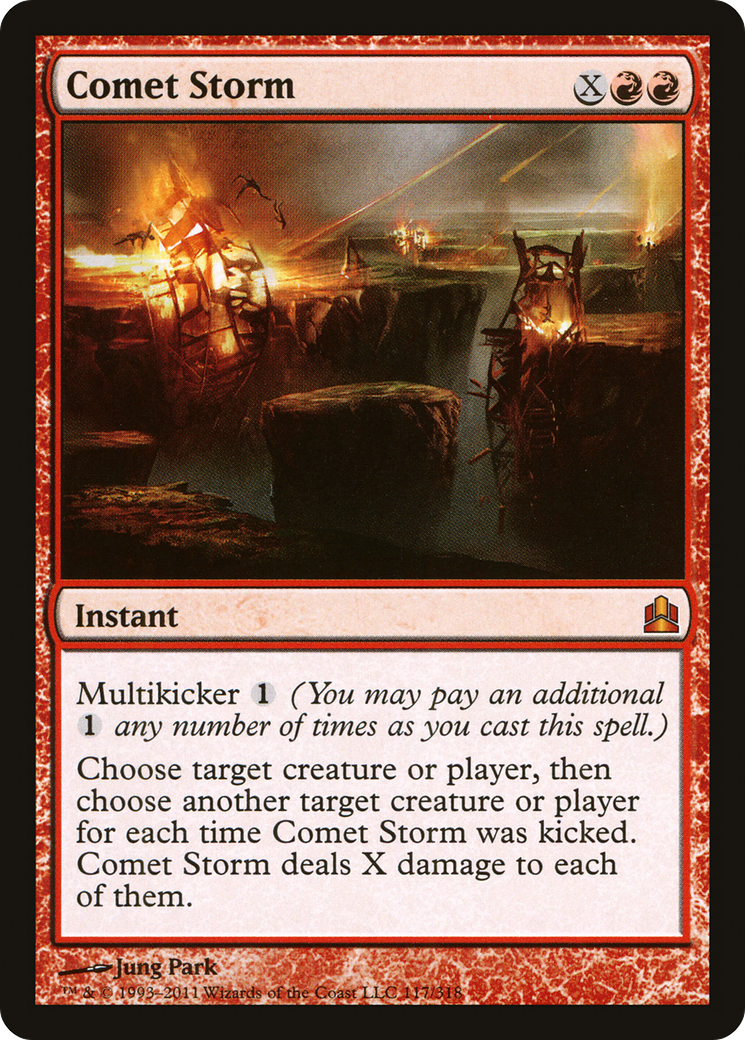 Comet Storm (CMD-117)  - Commander 2011