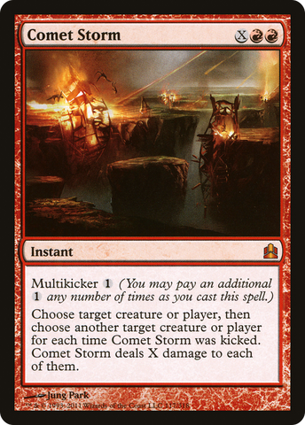 Comet Storm (CMD-117)  - Commander 2011