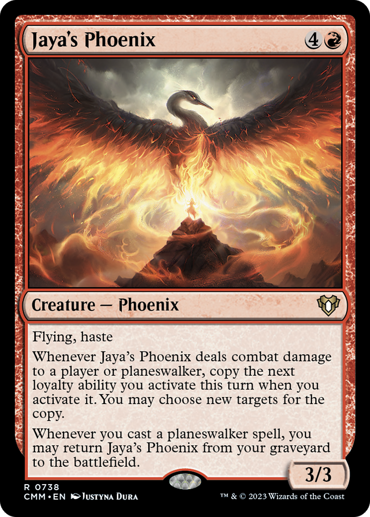 Jaya's Phoenix (CMM-738)  - Commander Masters