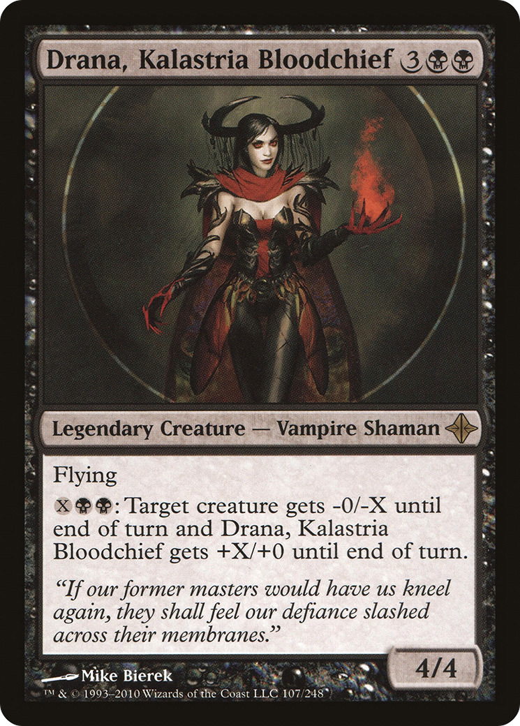 Drana, Kalastria Bloodchief (ROE-107)  - Rise of the Eldrazi