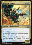 Deadeye Brawler (RIX-155)  Foil - Rivals of Ixalan